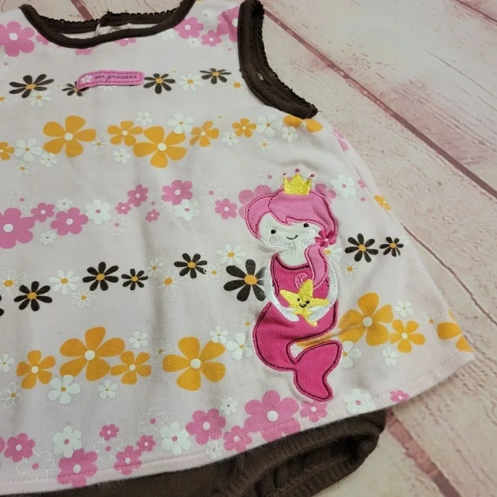 Carter's mermaid onsie 18 months